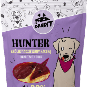 Mr. Bandit HUNTER Rabbit with duck – лакомство със заешко и патешко за кучета