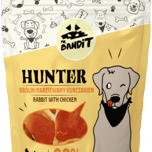 Mr. Bandit HUNTER Rabbit with chicken – лакомство със заешко и пилешко за кучета