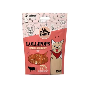 Mr. Bandit LOLLIPOPS Beef – лакомство с телешко за кучета