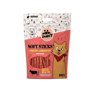 Mr. Bandit SOFT STICKS Beef sticks – лакомство с телешко за кучета
