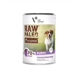 Raw Paleo Puppy Duck – консерва