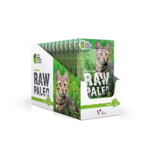 Raw Paleo Cat Sterilised Game – пауч