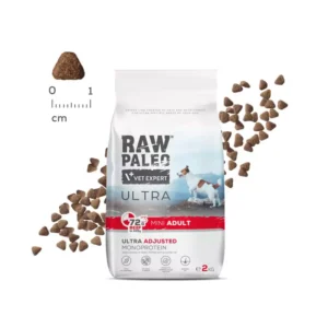 Raw Paleo Ultra Mini Adult Beef – суха храна