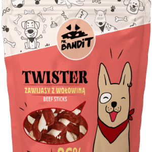 Mr. Bandit TWISTER Beef sticks – лакомство с телешко за кучета