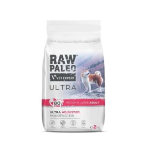 Raw Paleo Ultra Medium & Large Adult Pork – суха храна