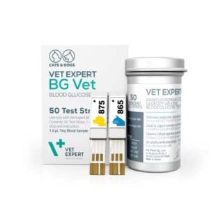 Vet Expert BG Vet – тест ленти за глюкоза