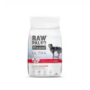 Raw Paleo Ultra Medium & Large Adult Beef – суха храна