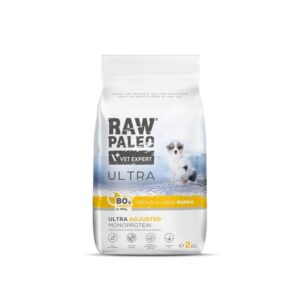 Raw Paleo Ultra Medium & Large Puppy Turkey – суха храна