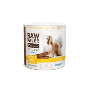 Raw Paleo Vital Pro Skin & Coat Medium & Large Turkey – лакомство 100 г